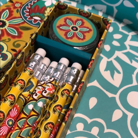 Vera Bradley Pencil Set - Picture 3 of 3